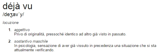 deja vu anomalia memoria